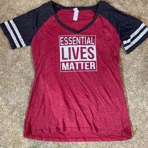 Hand designed vinyl t shirt